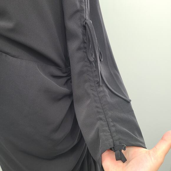 Rodarte X Universal Standard Asymmetrical Dress Size 2XS Black Evening Cocktail - Picture 15 of 16